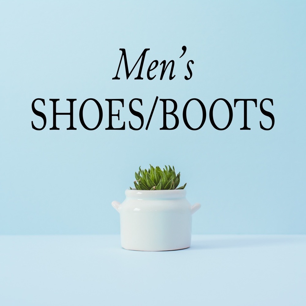 Men’s Shoes & Boots **Listing header not for sale
